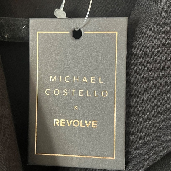 Michael Costello x REVOLVE Chase Jacket Dress in Black Size XS NWT - Picture 7 of 9